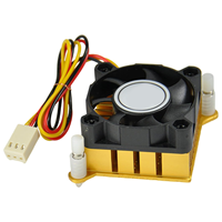 Dissipateur thermique en aluminium DC5V 12V 40mm DC5V 12VFan pour PC Northbridge Chipset Cooling and Small Electronics