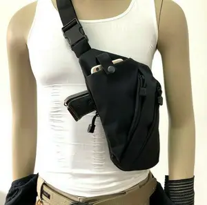 Sac à dos imperméable pour vélo, capacité de 2 l, à bandoulière, poitrine, sacoche pour cyclisme et Sport