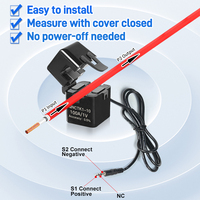 Transformador de Corriente de Núcleo Dividido Tipo Abierto QNCTK1-16 100A 1V 50A 333mV 30A 20A 5A 0.333V Salida de Voltaje Sensor de Corriente