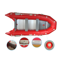 Bateau Pneumatique Pliable Personnalisé de Haute Qualité en Gros - Annexe en PVC Hypalon pour la Pêche au Dérive, les Loisirs sur Lacs et Rivières (3-7 personnes)