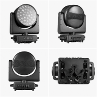 Projecteur LED mobile 37x40W RGBW 4-en-1 avec zoom, étanche IP66, DMX512, effet Bee-eye, éclairage de scène pour événements extérieurs et concerts