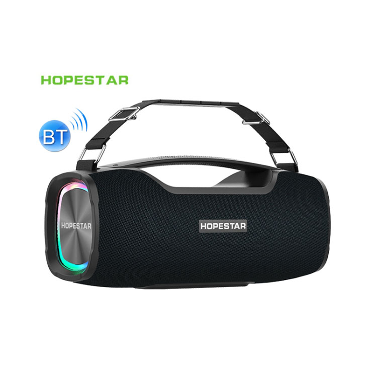 Дропшиппинг HOPESTAR A6X TWS портативный наружный беспроводной динамик с красочными музыкальными лампочками, поддержка внешнего аккумулятора