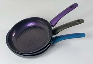 Sartén Antiadherente de Alta Calidad con Relieve 3D de Diamante, Revestimiento Cerámico y Fondo de Inducción para Facilitar la Cocina - Product Image 2