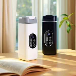 Novo Liquidificador Portátil Sem Fio com 12 Lâminas, 420ml, Autolimpante, Carregamento USB, Triturador de Gelo, 50W, Multivelocidade, Copo para Casa e Viagem - Product Image 1