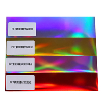 Rouleau de vinyle autocollant en polyester PET de qualité supérieure, finition brillante effet miroir, prêt pour découpe laser, idéal pour les autocollants et les décalcomanies.