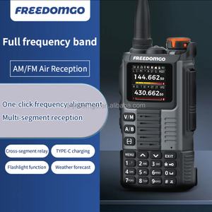 Walkie Talkie Analógico Freedomgo FM-70PRO de 5W, Radio Bidireccional de Banda Completa de 144-148MHz con Carga USB y Función Easy Vox - Product Image 5