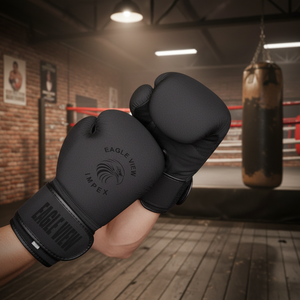 Gants de boxe noirs lavables et légers de 10 oz, personnalisables, marque OEM, excellent rapport qualité-prix, équipement d'entraînement pour les arts martiaux, vente en gros - Product Image 3