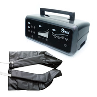 Appareil de thérapie par pression d'air, machine de compression pneumatique intermittente + 1 manchon pour jambe PT1003 + 1L01