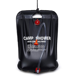 <span class=keywords><strong>Douche</strong></span> solaire <span class=keywords><strong>portable</strong></span> en PVC ultralégère pour le camping, les voyages en plein air et la plage - Product Image 1