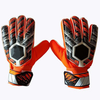 Guantes de Portero Profesionales con Acolchado de Látex Antideslizante para Fútbol, Baloncesto, Voleibol - Protección para los Dedos para Nivel Básico
