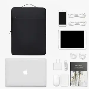 Nouveau sac intérieur pour ordinateur portable sac d'ordinateur tablette anti-éclaboussures en tissu Oxford