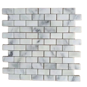 Baldosa de mármol blanco y cristal, mesa de mármol para uso en encimera, piscina alrededor de la placa, losas para suelo, gran oferta - Product Image 6