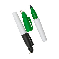 Marcadores Permanentes de Punta Fina Personalizados al por Mayor, Mini Marcadores de Tinta Indeleble de Plástico, Resistentes al Agua