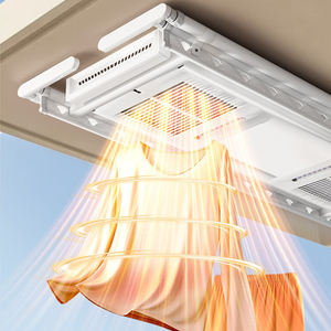 Foldable Smart Clothes Drying Rack Full-Light & Half-Light Single Scissor Hanger Four Fans Cold Hot Wind Drying - Product Image 2