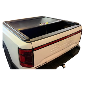 Couverture de benne manuelle à enroulement pour camions BYD Ranger, en aluminium, rétractable, étanche, verrouillable, avec éclairage LED - Product Image 5