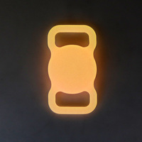 Étui de suivi GPS personnalisé avec logo, collier pour animaux de compagnie, chien, chat, boucle en silicone, étui de localisation, support de suivi pour étui Air Tag