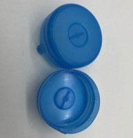 Bouteilles d'eau en plastique jetables à col court de 10L, 12L, 15L, 20L, 55mm, avec bouchons anti-déversement, couvercles étanches de qualité alimentaire pour bidons de 3/5 gallons