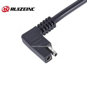 工厂供应带汽车90度美国弯曲汽车插头的弯头电缆 - Product Image 3