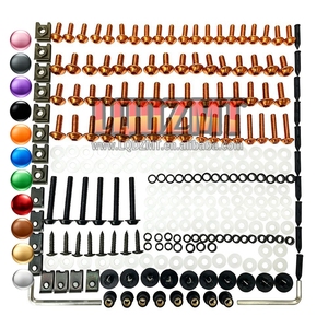 Kit de boulons de carénage en acier inoxydable pour <span class=keywords><strong>DUCATI</strong></span> <span class=keywords><strong>Panigale</strong></span> <span class=keywords><strong>V4</strong></span> V4S V4R V4SP Sport 1103CC V-4S V-4R 2020 2021 – Vis et écrous de carrosserie - Product Image 1