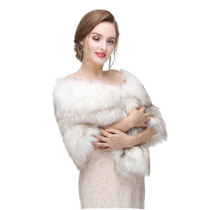 Ensemble de châle et veste de mariée en velours uni respirant, style décontracté, direct usine - Product Image 1