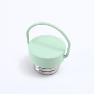 Frasco de acero inoxidable colorido de gran capacidad de 750ml y <span class=keywords><strong>1000ml</strong></span> al por mayor con asa y tapa para senderismo - Product Image 4