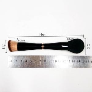 Brocha correctora 4 en 1 <span class=keywords><strong>de</strong></span> doble punta, para mezclar colorete, sombra <span class=keywords><strong>de</strong></span> <span class=keywords><strong>ojos</strong></span> ondulada, maquillaje - Product Image 6