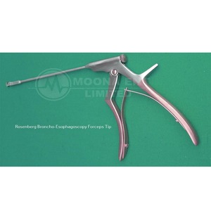 Fabrication OEM de forceps d'œsophagoscopie ENT Rosenberg en acier inoxydable avec embout rotatif à 360 degrés pour procédures d'oto-rhino-laryngologie - Product Image 4