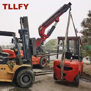 TLLFY China Venta directa de fábrica Carretilla elevadora <span class=keywords><strong>Jib</strong></span> <span class=keywords><strong>Crane</strong></span> Accesorio de pluma telescópica 5T 10t - Product Image 3