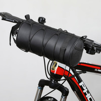 Sacoche de cadre de vélo cylindrique 900D résistante à l'eau, sacoche de guidon à installation rapide pour VTT, vélo de route et vélo pliant, OEM
