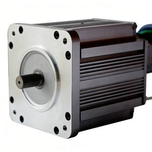 Moteur synchrone à aimant permanent automobile IP67 TZ180 60V 72V 144V 3kW-15kW pour fourgon de logistique et véhicule de tourisme - Product Image 1