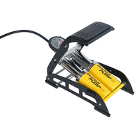 Nouvelle mini pompe à air portable à double cylindre haute pression pour vélo, voiture, bicyclette, pompe à pied