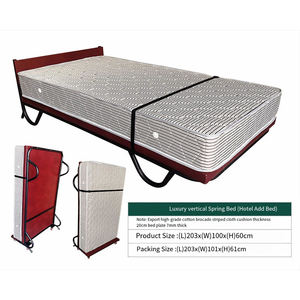 <span class=keywords><strong>Letto</strong></span> Pieghevole Moderno in Metallo e Tessuto, Stile Loft per Camere d'Albergo, Appartamenti, Case Vacanza, Ostelli, Camera da <span class=keywords><strong>Letto</strong></span> - Product Image 6