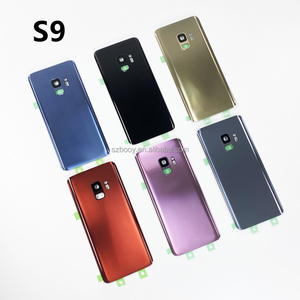 Coque arrière de batterie Verre arrière avec objectif de caméra Coque arrière pour <span class=keywords><strong>Samsung</strong></span> Galaxy S9 S9 + S9 plus coque de téléphone portable - Product Image 1