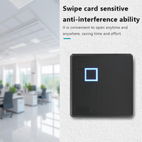 Lecteur de cartes RFID 13,56 MHz de proximité Wiegand 26/34, étanche IP68, populaire, avec port série RS232/485 pour contrôle d'accès