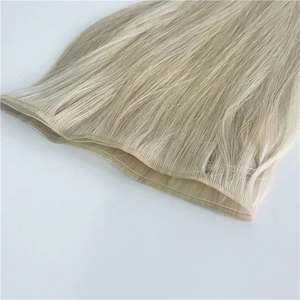 ผมต่อแบบเส้นแบน รุ่น Jasmine beauty 12A แบบ New Double Drawn Weft  ผมแท้ Remy จากรัสเซีย  100%  พร้อม Skin Pu Weft - Product Image 6