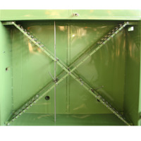Máquina de horno impermeable con cremallera de nailon, calienta el motor y el cojinete de los componentes del núcleo del pegamento