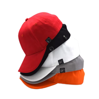 Casquette de baseball 6 panneaux 100% coton avec logo personnalisé OEM ODM, broderie 3D, chapeau de sport tendance unisexe pour hommes et femmes