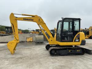 Komatsu มือสองรถตักตีนตะขาบ PC56 5.6ตันของญี่ปุ่นแกนมือสองรวมถึงมอเตอร์เกียร์แบริ่ง EPA ตามมาตรฐาน - Product Image 5
