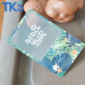 Tùy chỉnh Frosted Matte rõ ràng PVC thẻ kinh doanh-miễn phí thiết kế mẫu & mẫu, hai mặt trong suốt thẻ nhựa in ấn - Product Image 5