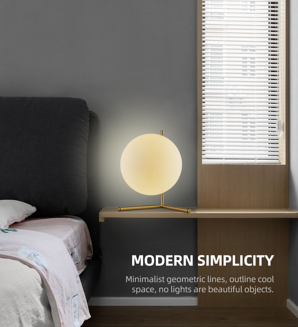 Kids Room Desk Table Lamp Baby Night Decor Ball Usb Rechargeable 3d  Moon Lamp