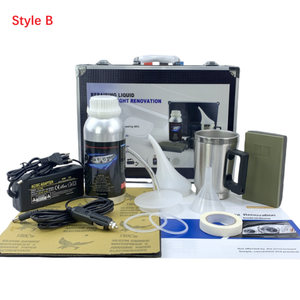 <span class=keywords><strong>Kit</strong></span> de Rénovation de Phares de Voiture, Restauration de Lentilles, Produits Chimiques de Nettoyage Automobile, Lustrage et Remise à Neuf, 600ML 800G - Product Image 1