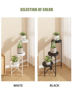 Style scandinave intérieur-extérieur amovible grain de <span class=keywords><strong>bois</strong></span> jardinières <span class=keywords><strong>en</strong></span> métal carré <span class=keywords><strong>jardin</strong></span> et maison balcon décor - Product Image 5