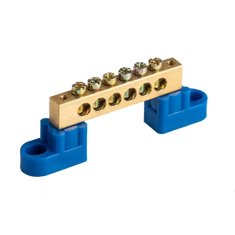 핫 잘 팔리는 Custom Electrical Wire Screw Block 커넥터 Brass Terminal