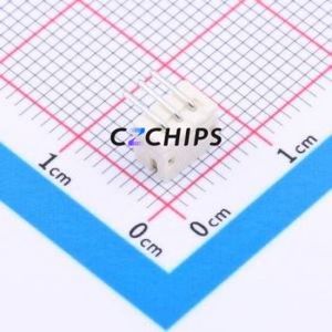 ZH-3AW Wire-to-Board Pin Header Bent Lead Through Hole,P=1.5mm Connector 1x3P 1.5mm Right Angle Insert ZH - Product Image 2
