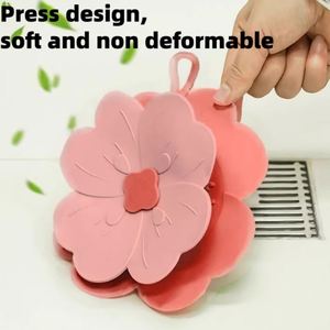 Anti-Odor TPR <b>Mat</b> Disposable Floor <b>Drain</b> Cover Household Bathroom Anti-Backflow Deodorant Toilet Seal Cover - Product Image 3