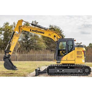 Excavadora de orugas 913FCR de 14 toneladas, modelo 2026, con radio compacto, excavadora hidráulica con motor Cummins, precio económico para sitios de trabajo urbanos - Product Image 4