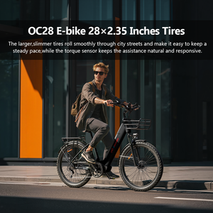 Fourniture directe usine OEM vélo électrique urbain pliant 28 pouces taille compacte stockage transport facile pedelec - Product Image 4