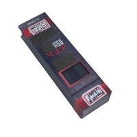 Boîte d'emballage de cartouche personnalisée anti-enfants 0,5 ml 1 ml, emballage de cartouche 1g 1000mg, boîte à fenêtre avec verrouillage enfant, emballage cadeau