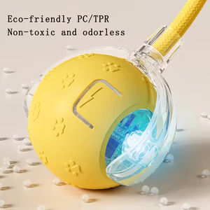 2025 New Cute Smart CUTÃ Style Rechargeable Smart Interactive Silicone Cat Toys Chirping Motion <b>Activate</b> Self-Rotating <b>Rolling</b> - Product Image 3