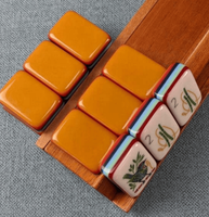 Offre Spéciale : Jeu de Mahjong Américain de Luxe 160 Pièces en Acrylique Sculpté sur Mesure, 7 Couches, Collection Walk With Me